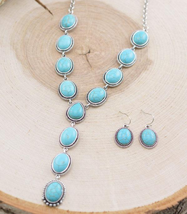 Turquoise on sale y necklace