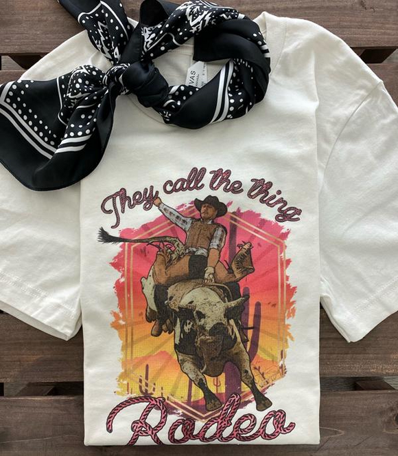 They Call The Thing Rodeo Graphic Tee