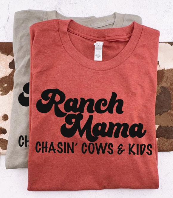 Ranch Mama Graphic Tee (Clay)