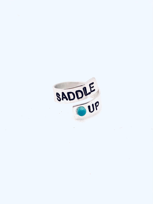 Saddle Up Twist Ring
