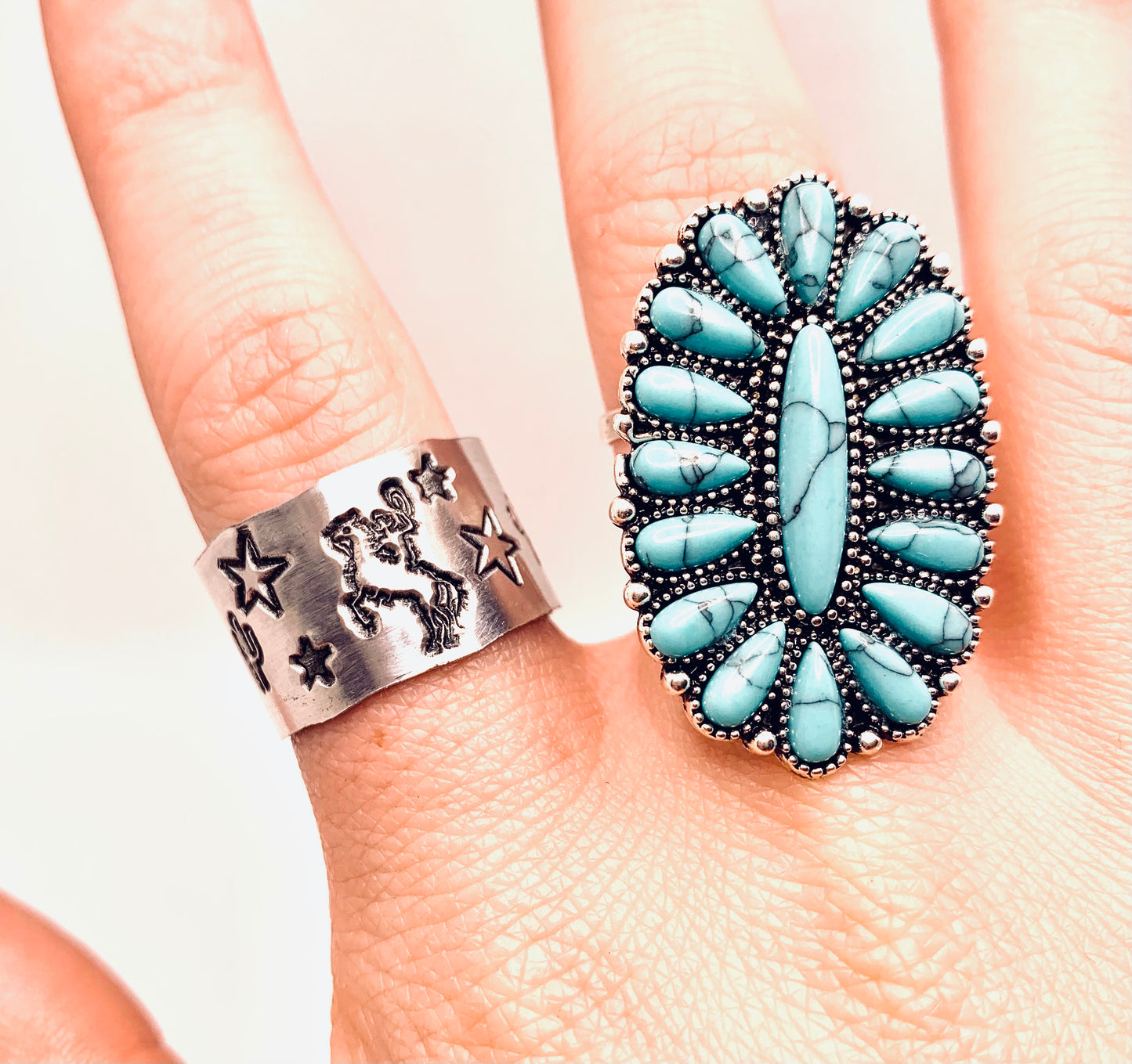 Bronc Chaos Wide Ring