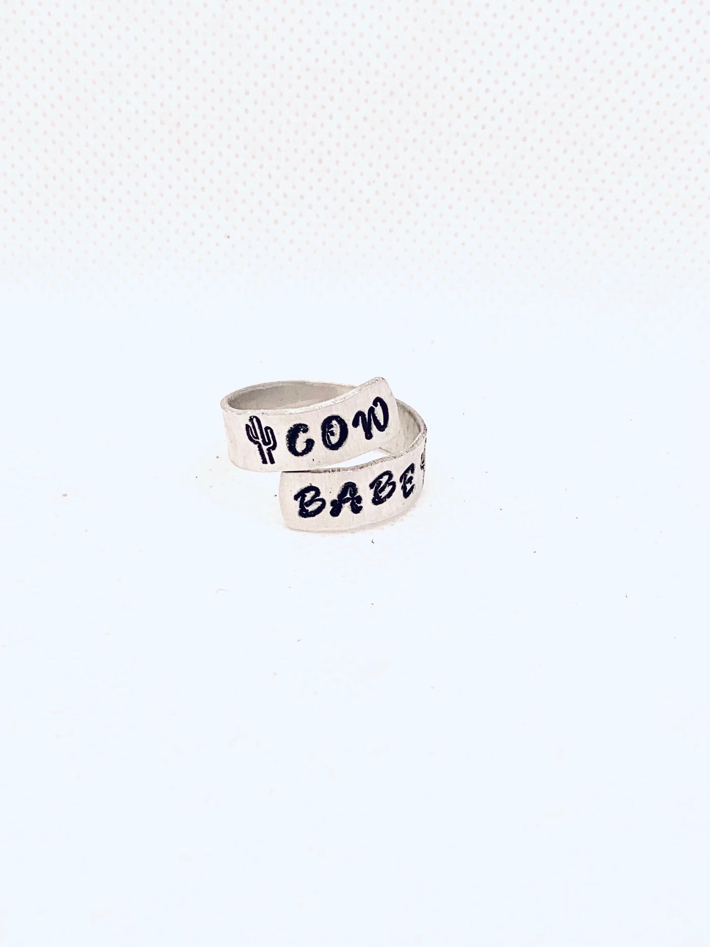 Cow Babe Twist Ring
