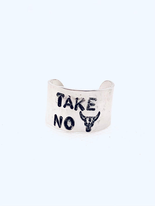 Take no 🐂 Wide Ring