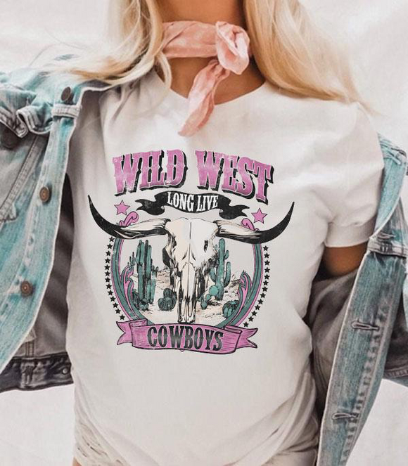 Wild West Cowboys Graphic Tee