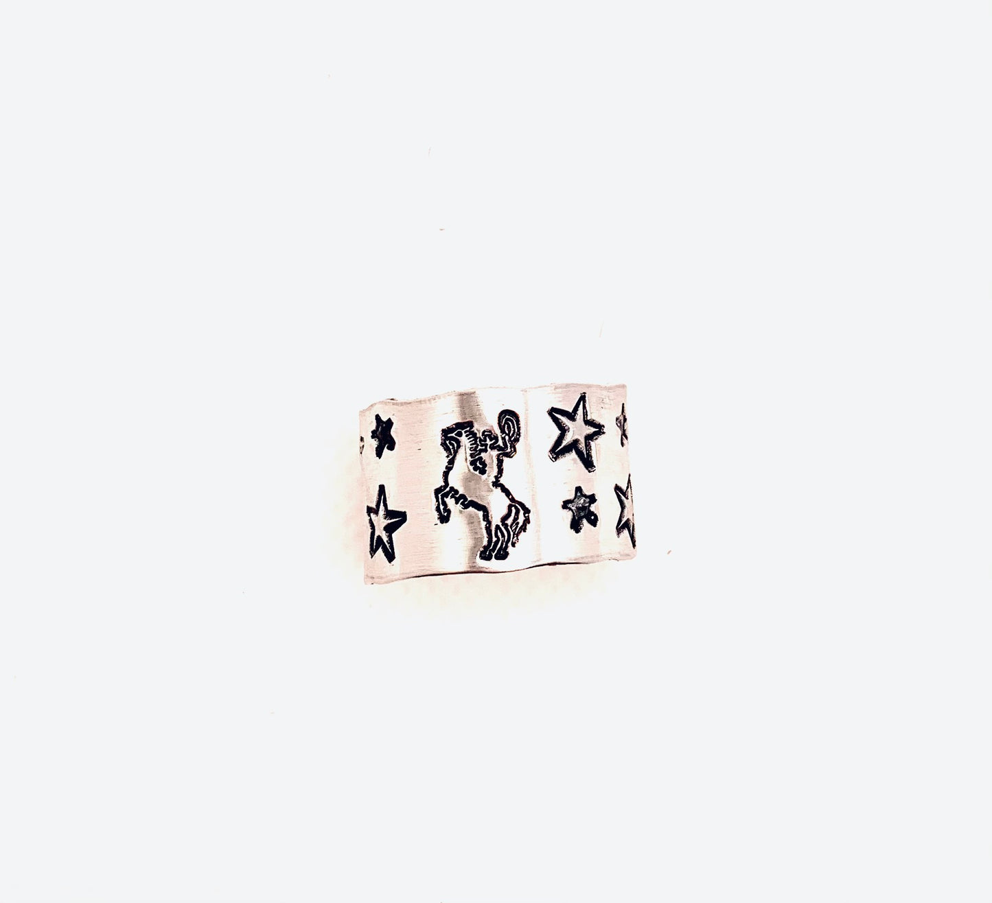 Bronc with Stars Ring