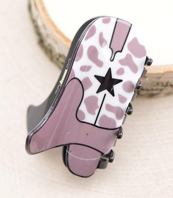 Cowboy Boot Claw Clip