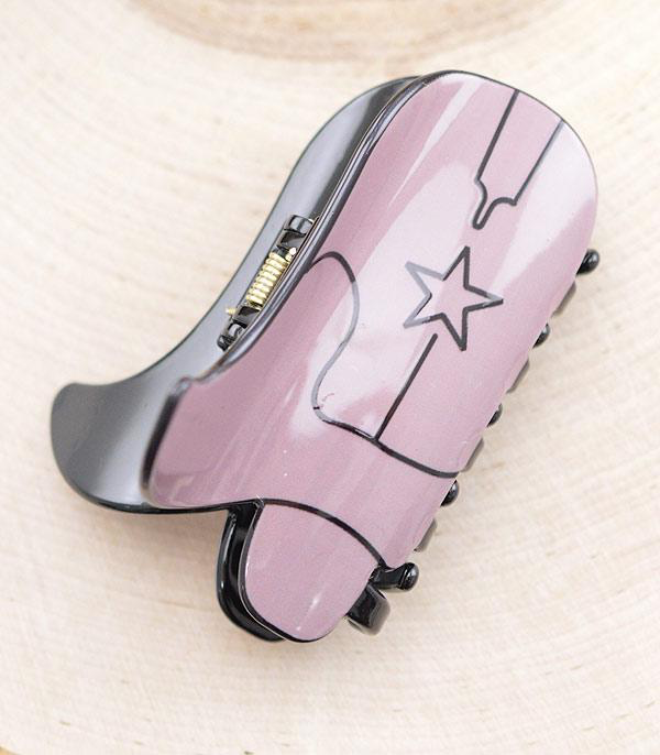Cowboy Boot Claw Clip