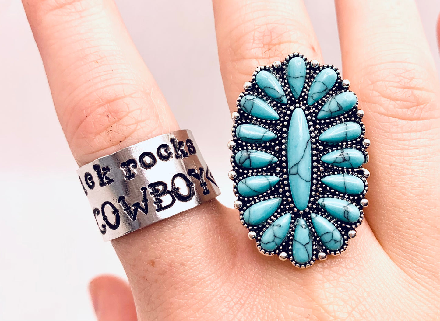 Kick Rocks Cowboy Ring