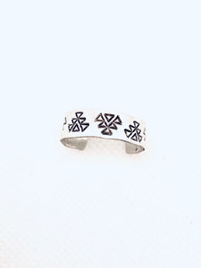 Aztec Stacker Ring