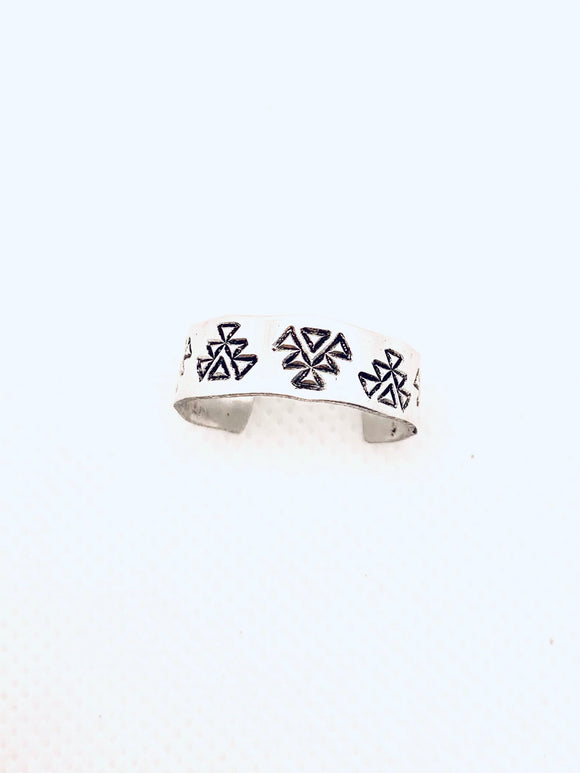 Aztec Stacker Ring