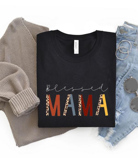 Blessed Mama Graphic Tee